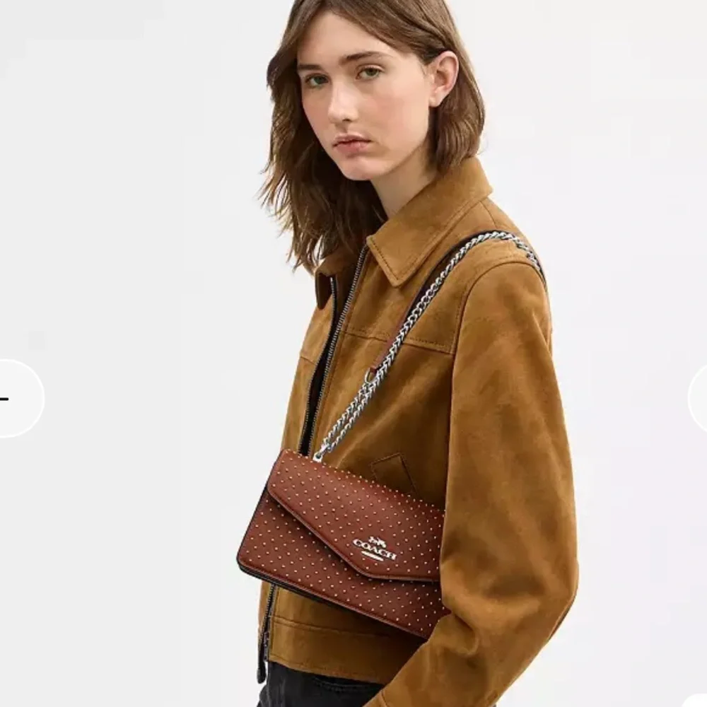 Coach Klare Envelope Crossbody Bag With Rivets